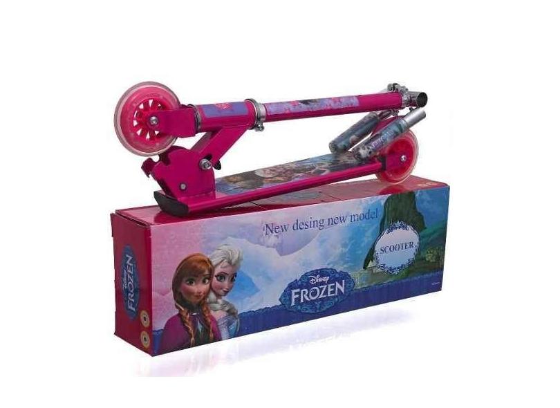 Patinete Infantil Menina 3 Rodas Gel Freio Frozen - Art Brink