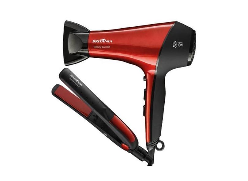 Secador De Cabelo E Prancha Beauty Seca E Alisa Rapido - A.R Variedade