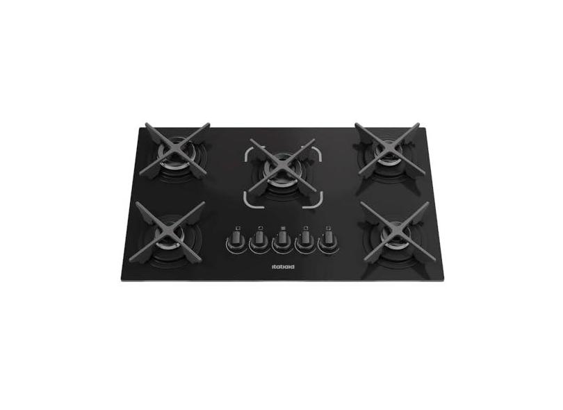 Cooktop Itacook Itatiaia 5 Bocas Preto 127/220v