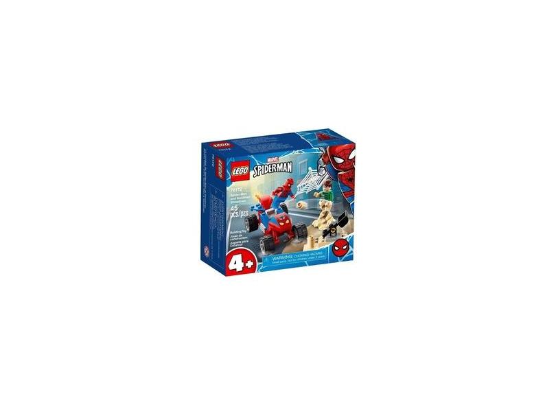 Lego Marvel Homem aranha Vs Homem areia 45 Pe as 76172 em