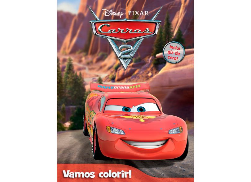 Livro de Colorir Carros Disney Pixar