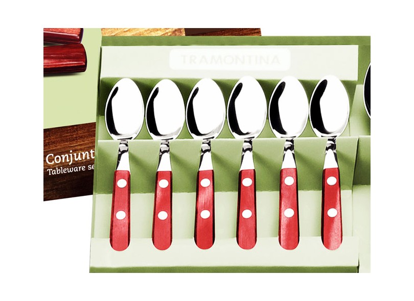 Faqueiro Tramontina Polywood 24 peças