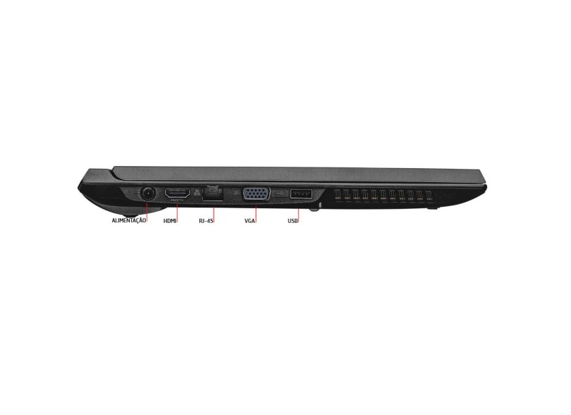 Notebook Positivo Premium Intel Core i3 3217U 2 GB de RAM HD 500 GB LED 14 " 4000 Windows 8 S6055