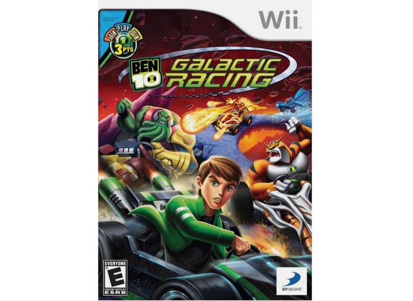 Jogo Ben 10: Galactic Racing D3 Publisher Wii