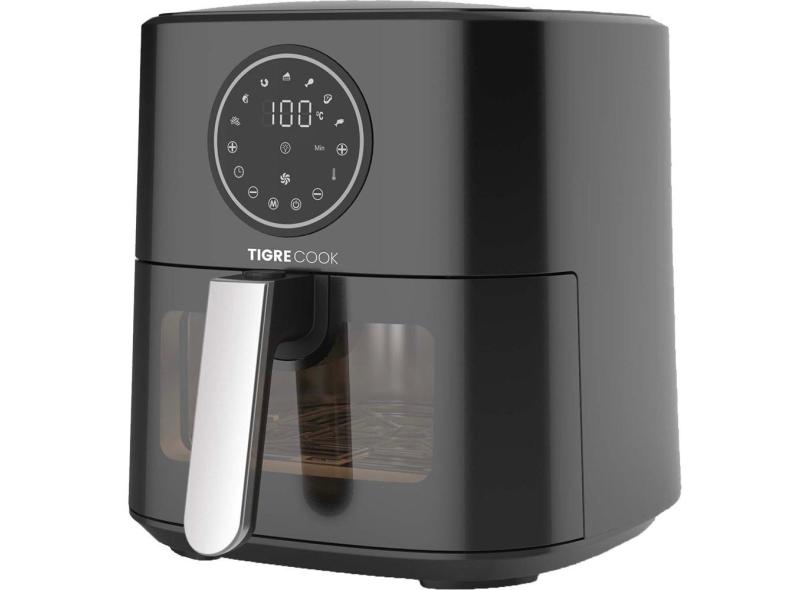 Fritadeira Eletrica Tigre Cook Air Fryer AFT05001C 5 Litros 220V Preto