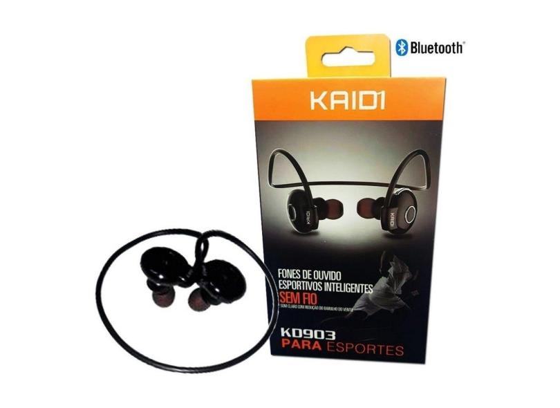 Fone de Ouvido Kaidi Bluetooth Sem Fio KD903 - kaidi KD-903 Esportivo