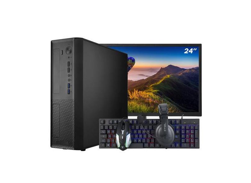 Computador Completo SFF Slim Ark Monitor 24'' Intel Core i7 6700 8GB S