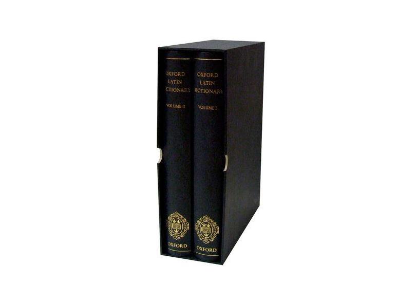 Oxford Latin Dictionary 2 Volume Set - "oxford Dictionaries" - 9780199580316