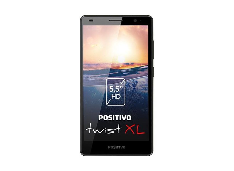 Smartphone Positivo Twist XL 16GB S555 2 Chips Android 7.0 (Nougat) 3G Wi-Fi