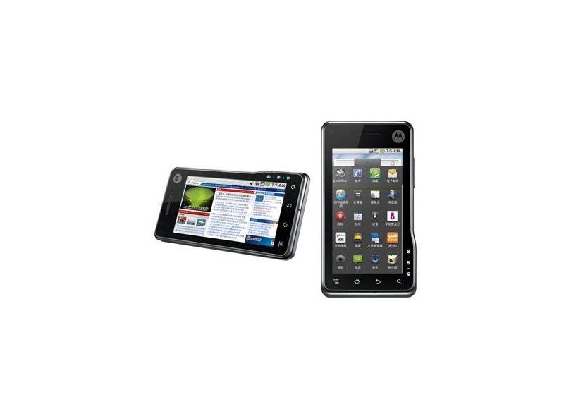 Smartphone Motorole XT701 Câmera 5 MP Desbloqueado Android 2.0 Wi-Fi