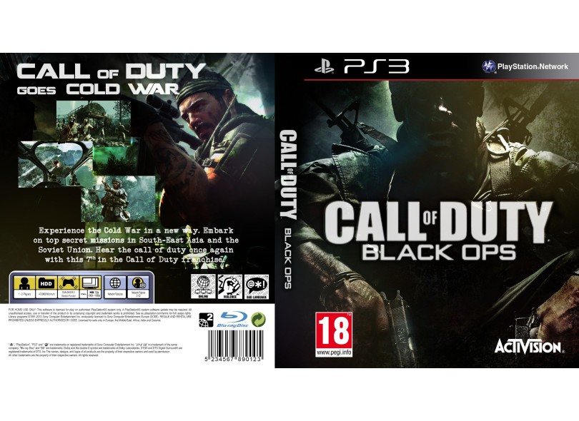 Jogo Call of Duty: Black Ops PlayStation 3 Activision