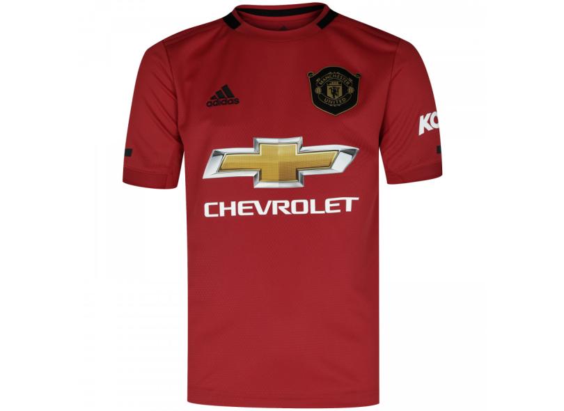 Camisa Torcedor Infantil Manchester United I 2019/20 Adidas