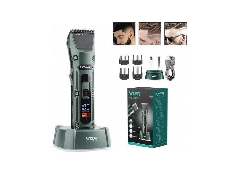 Aparador E Barbeador De Cabelo Vgr Recarregável V-696 V-696
