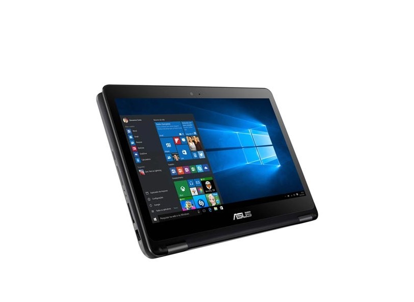 Notebook Conversível Asus VivoBook Flip Intel Core i5 6200U 6 GB de RAM 1024 GB 13.3 " Touchscreen Windows 10 Home TP301UA