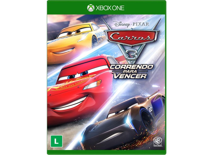 Jogo Carros 3 Correndo para Vencer Xbox One Warner Bros com o