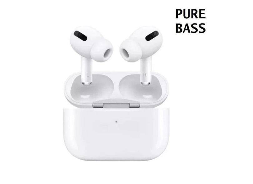 Fone De Ouvido Bluetooth Pro Air Kimaster Sem Fio Com Borracha Tws350