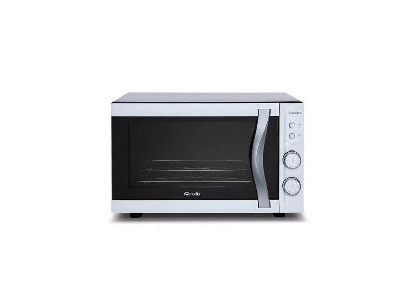 Forno Elétrico De Bancada Mueller Sonetto Branco 44 Litros - 110V