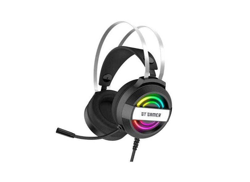 Headset Gamer Gt Space Com Led Rgb Para Desktop  Gt Gamer - Goldentec