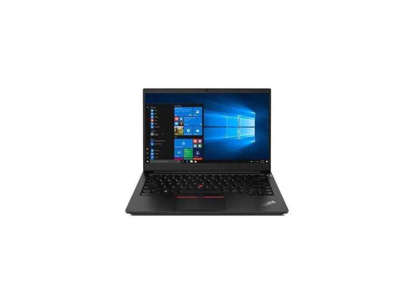 Notebook Lenovo ThinkPad E14 Ryzen 3 5300U 8GB DDR4 256GB SSD Tela 14 FHD Win 10 Pro Preto