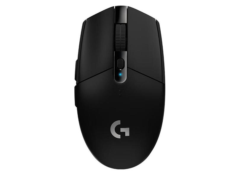 Mouse para jogos sem fio G304 óptico de 2,4 GHz 1200 dpi
