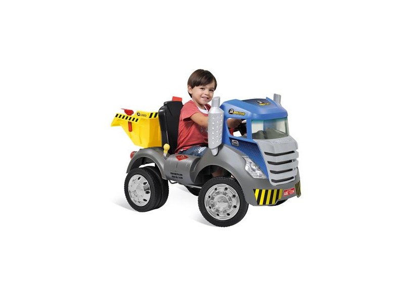 Caminhão Brinquedo Infantil Caçamba Basculante Com Pedal