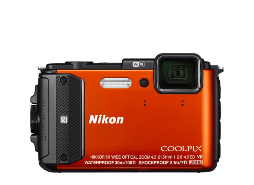 Câmera Digital Nikon Coolpix 16 MP Full HD AW130