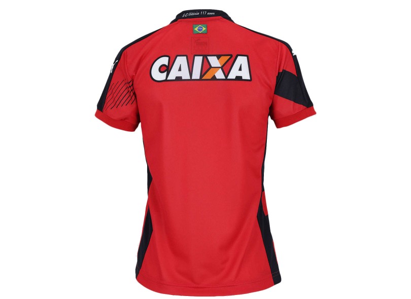 Camisa Torcedor feminina Vitória I 2016 sem Número Puma