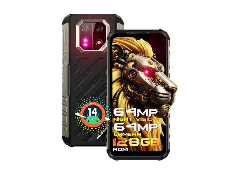 Smartphone Ulefone Armor 22 Android 14 8 GB+128 GB 6600 mAh IP68