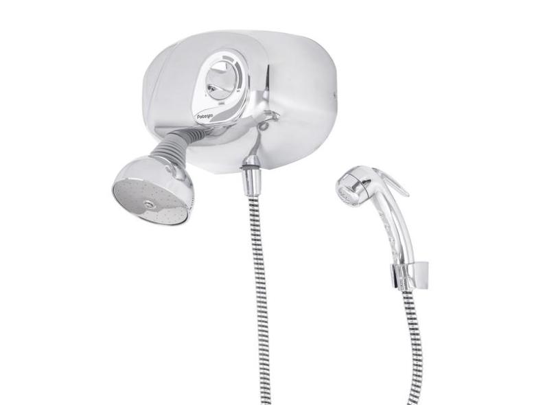 Chuveiro Elétrico 220V Cromado Potenza Pressurizador Cardal