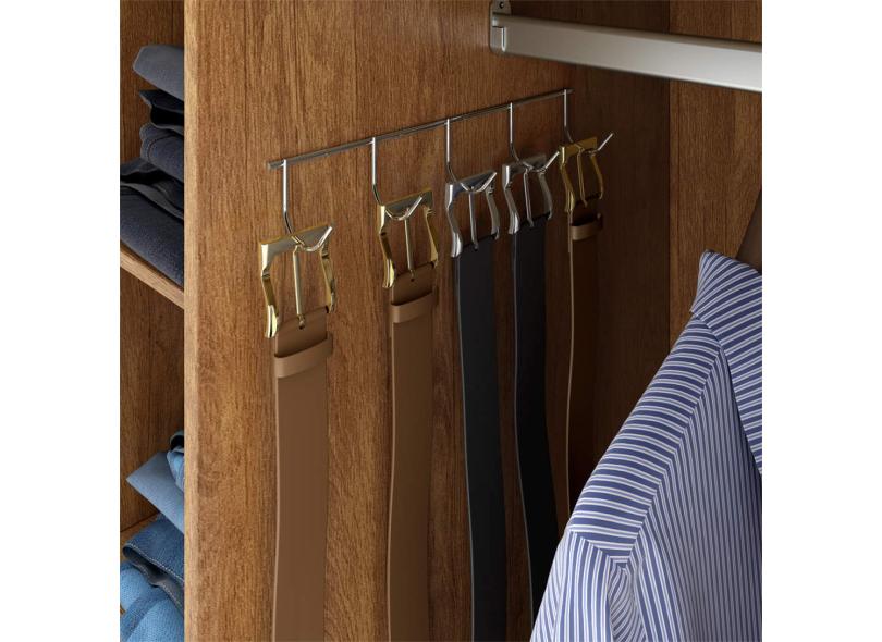 Guarda-Roupa Casal 3 Portas 6 Gavetas Eleganza Belmax