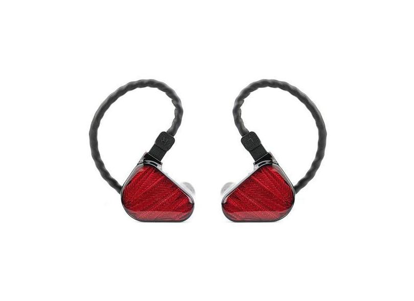 Fone de ouvido intra-auricular Fanmusic TRUTHEAR x Crinacle Zero: verm