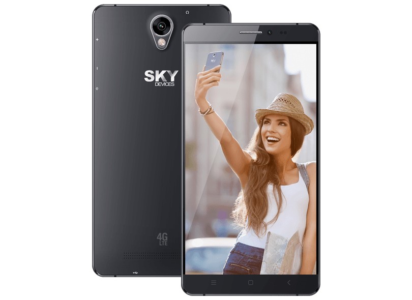 Smartphone Sky Elite 8GB 6.0L 2 Chips Android 5.1 (Lollipop) 3G 4G Wi-Fi