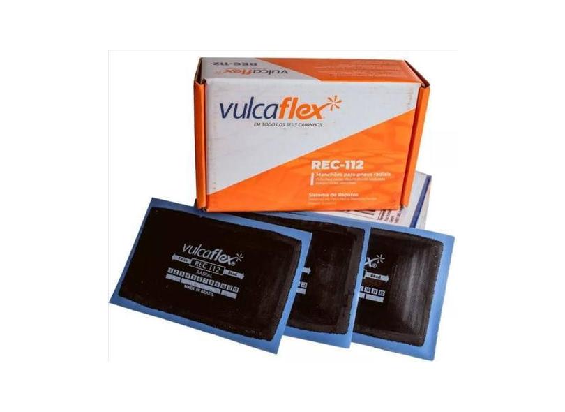 Manchao A Frio Rec 112 Cx Com 10 Un Para Pneus Vulcaflex