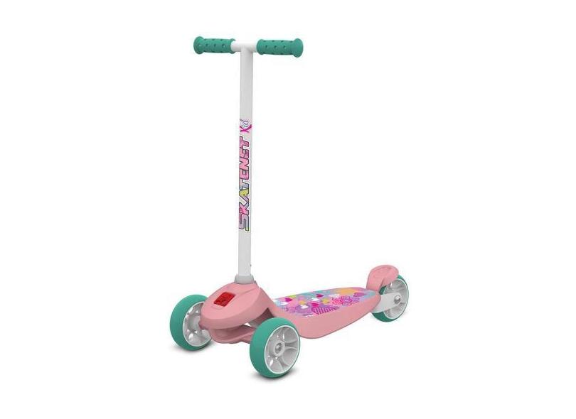 Patinete Skatnet Kid Flower - Brinq. Bandeirante