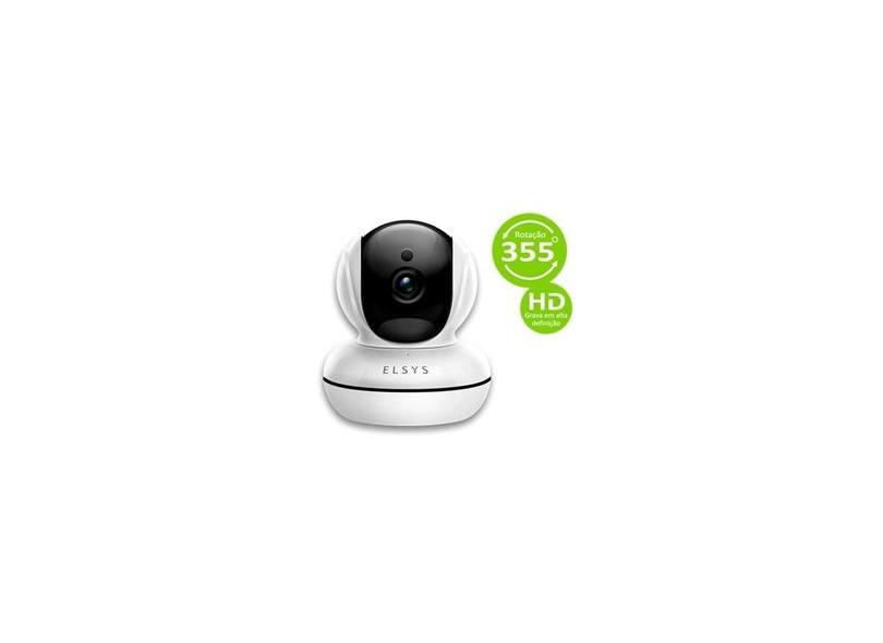 Câmeras de segurança Elsys WR2 Interna Wi-fi Infra. Microfone e Alto ...