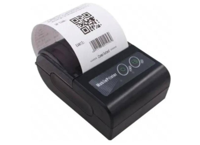 Mini Impressora Termica Nao Fiscal Bluetooth 58Mm De Lanches