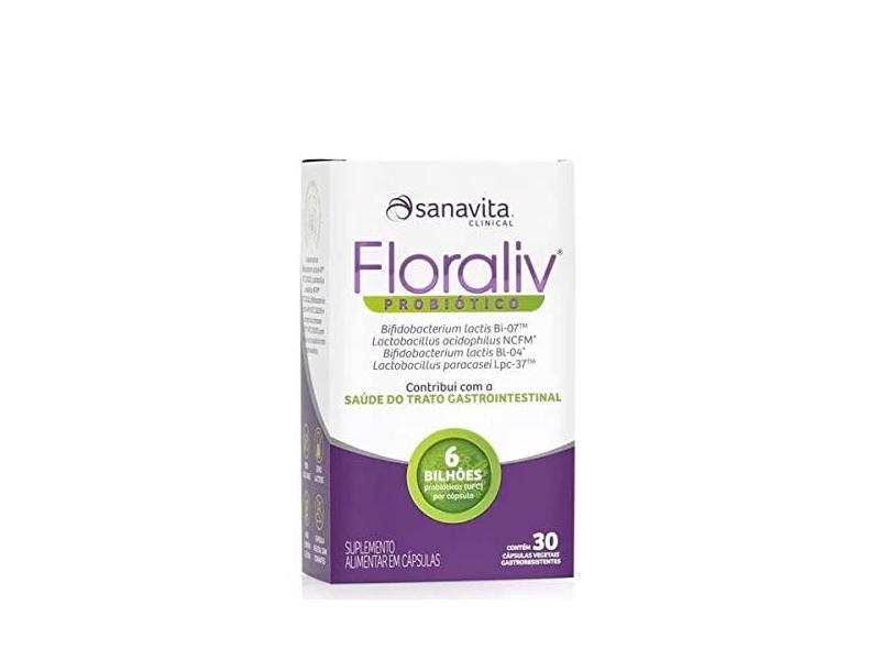 Floraliv® Probiótico Display 30 Cápsulas Vegetais