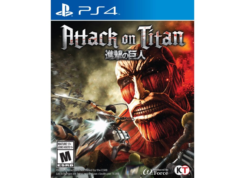 Jogo Attack on Titan PS4 Tecmo