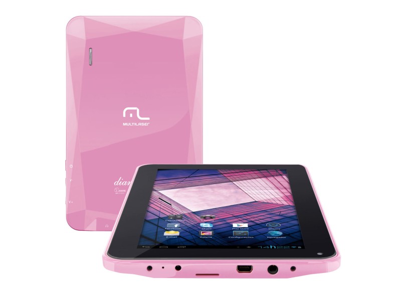 Tablet Multilaser Diamond Lite 7" 4GB Wi-Fi LCD Android 4.0 (Ice Cream Sandwich) NB042