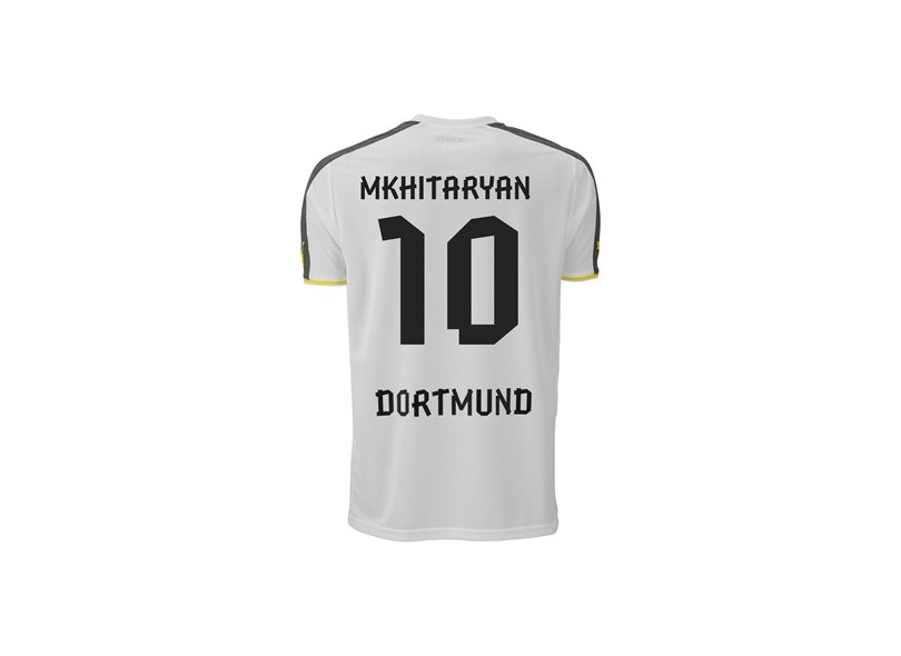 Camisa Jogo Borussia Dortmund III 2014/15 Mkhitaryan nº 10 Puma