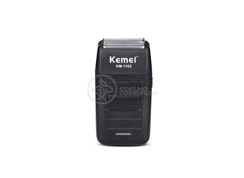 Maquina Barbear Kemei 1102 Barbeador Aparador Bivolt Sem Fio - Present