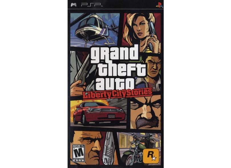 Jogo Grand Theft Auto Liberty City Stories Rockstar PSP