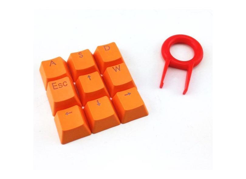 Conjunto De Teclas Para Teclado Mecânico Laranja Doubleshot Injection Fps Keycap Com O Melhor 7547