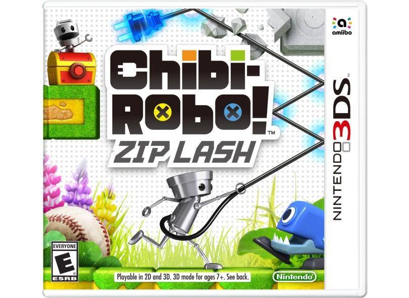 Jogo Chibi-Robo! Zip Lash Nintendo New Nintendo 3DS XL