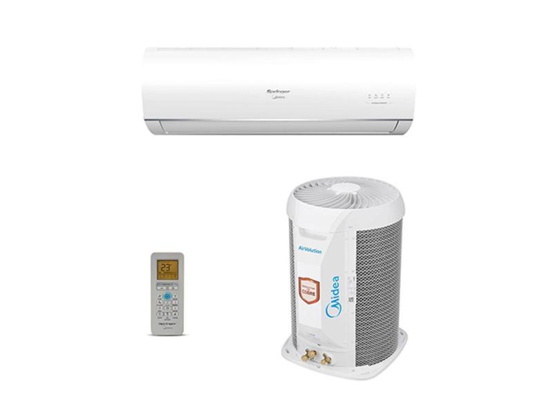 Split Parede Springer Midea Air Volution Barril On off 12 000 btu h So Frio R32 220V 1f