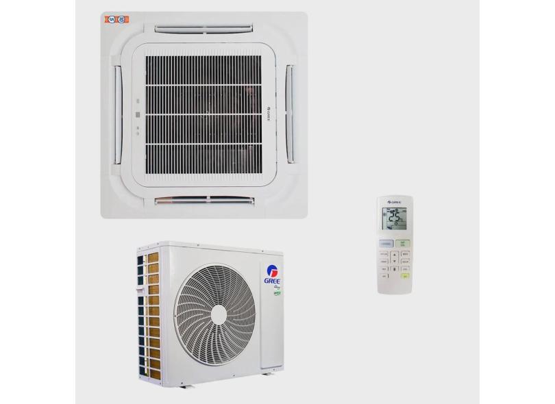 Ar Condicionado Split Cassete Inverter 8 Vias Gree G-Prime Compact 24.000 BTUs Frio 220v