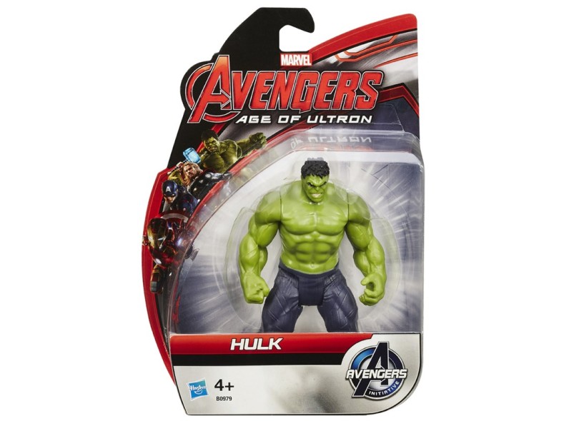 Boneco Avengers Initiative Hulk A Era de Ultron B0979 - Hasbro