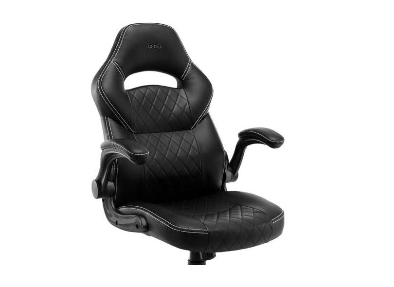 Cadeira Gamer Moob Horizon Giratória Com Função Relax e Braços Ajustáveis Preto