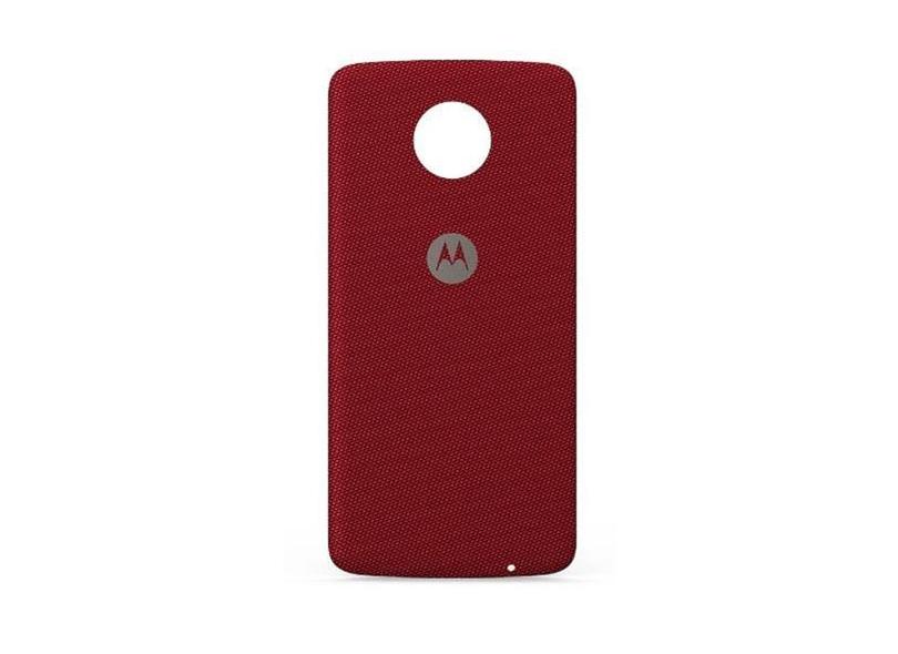 Capa Para Moto Snap Style Shell Nylon Vermelho Moto Z Z2 Z3 Z4 Novo, V