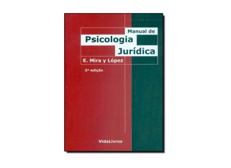 Manual De Psicologia Juridica - 3 Edicao - Encadernação Desconhecida - 9788588387515